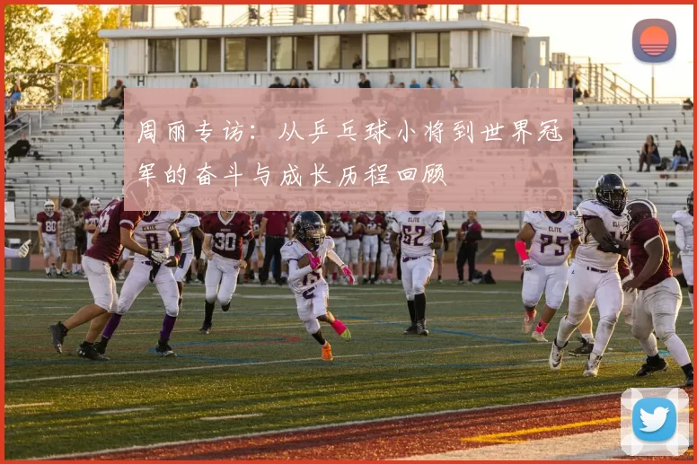 周丽专访：从乒乓球小将到世界冠军的奋斗与成长历程回顾