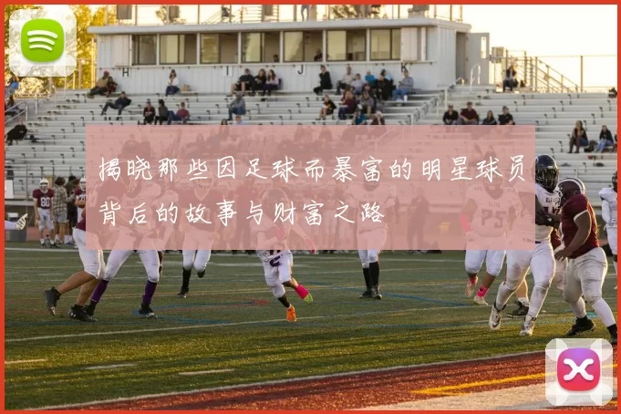揭晓那些因足球而暴富的明星球员背后的故事与财富之路