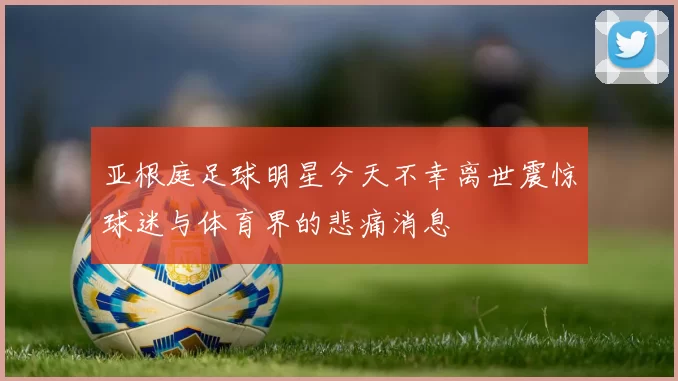 亚根庭足球明星今天不幸离世震惊球迷与体育界的悲痛消息