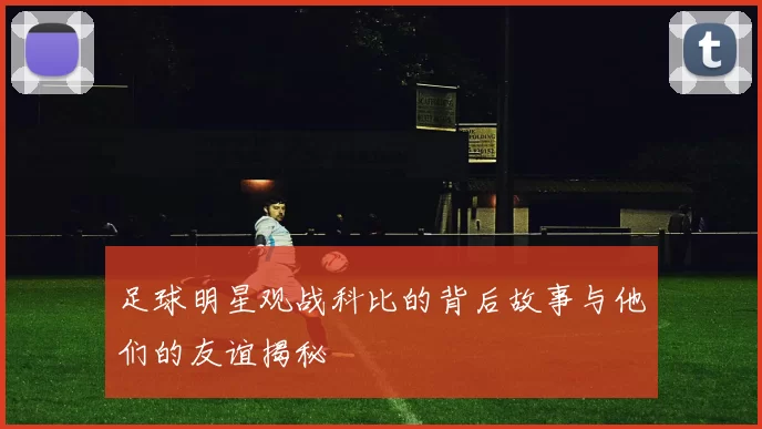 足球明星观战科比的背后故事与他们的友谊揭秘