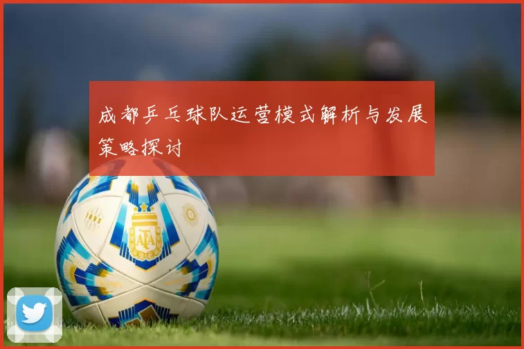 成都乒乓球队运营模式解析与发展策略探讨